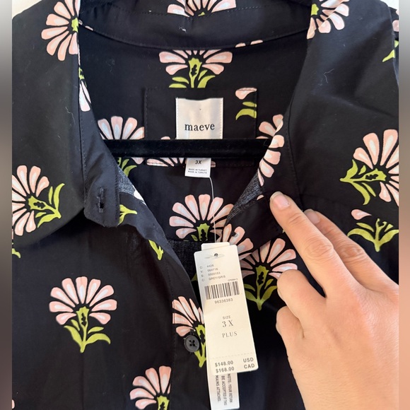 Anthropologie Bettina Tiered Shirt Dress - Picture 4 of 4